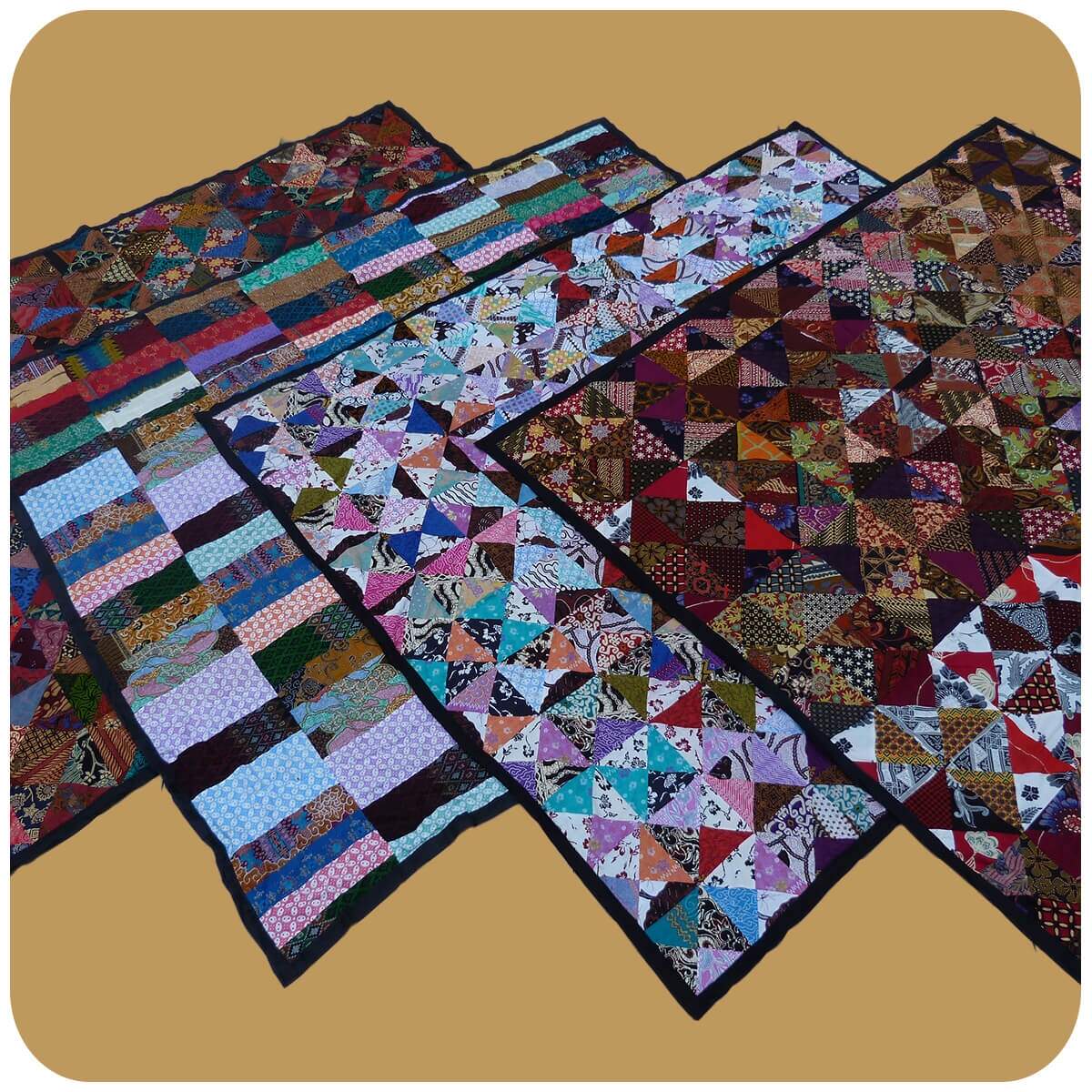 Simandra ***2.WAHL*** Tagesdecke Bett-Überwurf Patchwork-Decke Steppdecke Quilt Überdecke Doppelbett