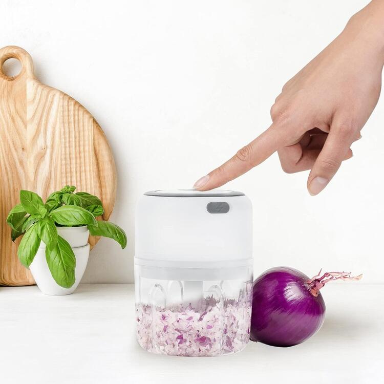 Genius 2 x Zerkleinerer Choptastic Pro Zerkleinerer elektrisch für Obst + Gemüse