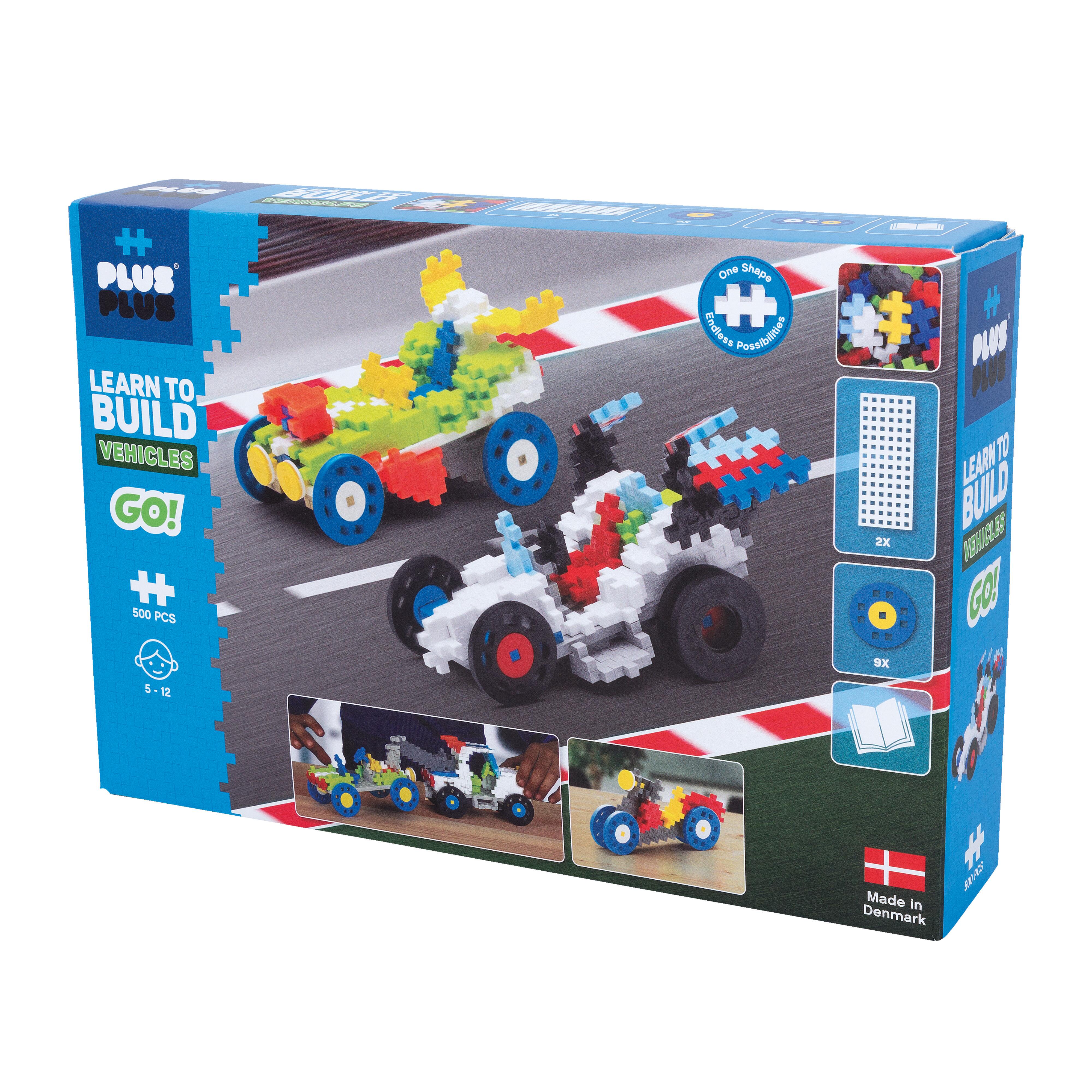 Carletto - 500 Kreativ Bausteine GO! Fahrzeuge