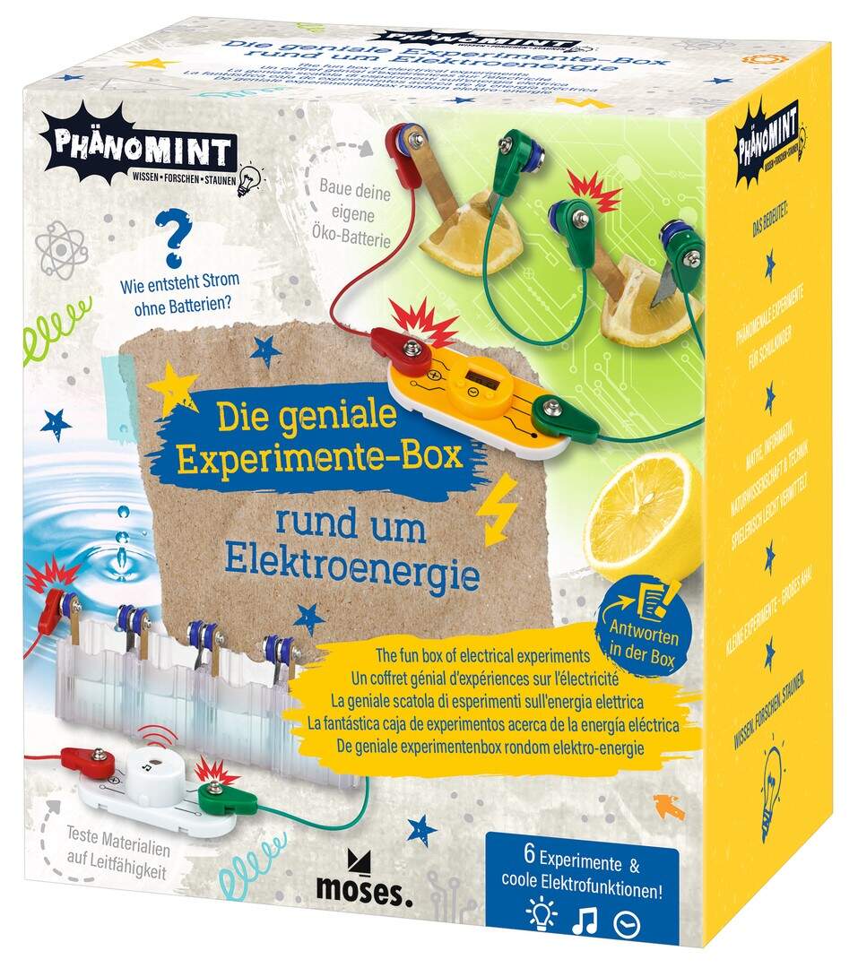 Phänomint Experimente Elektroenergie