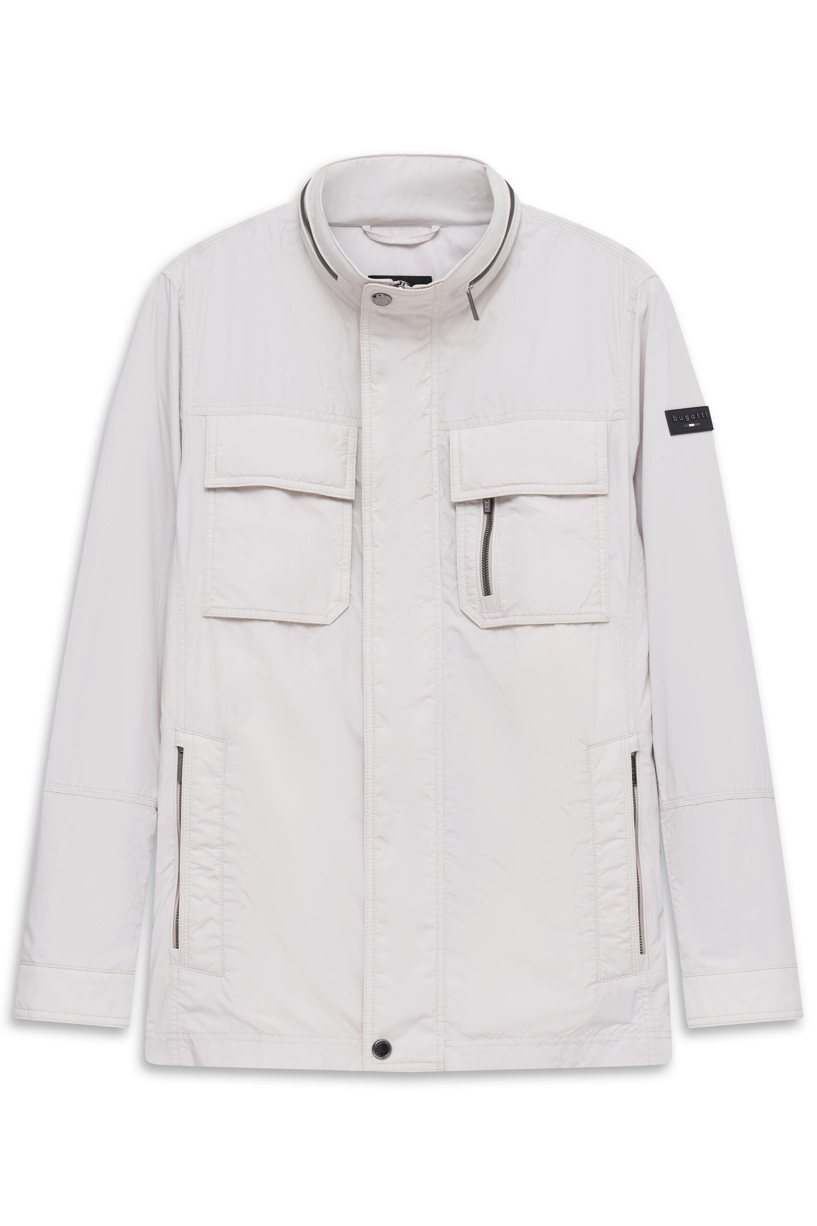 Bugatti Herren - Jacke Ecru - Gr. - 58