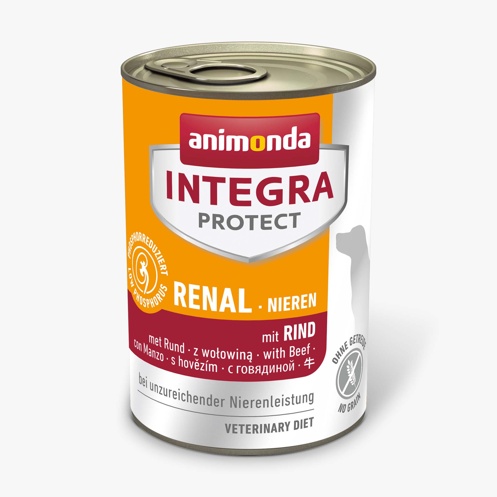 Animonda - Dog Integra Protect Renal Nieren Mit Rind 6X400g