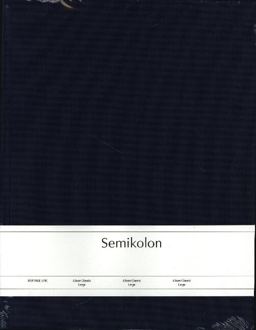 Semikolon Photo Album Classic Medium Black