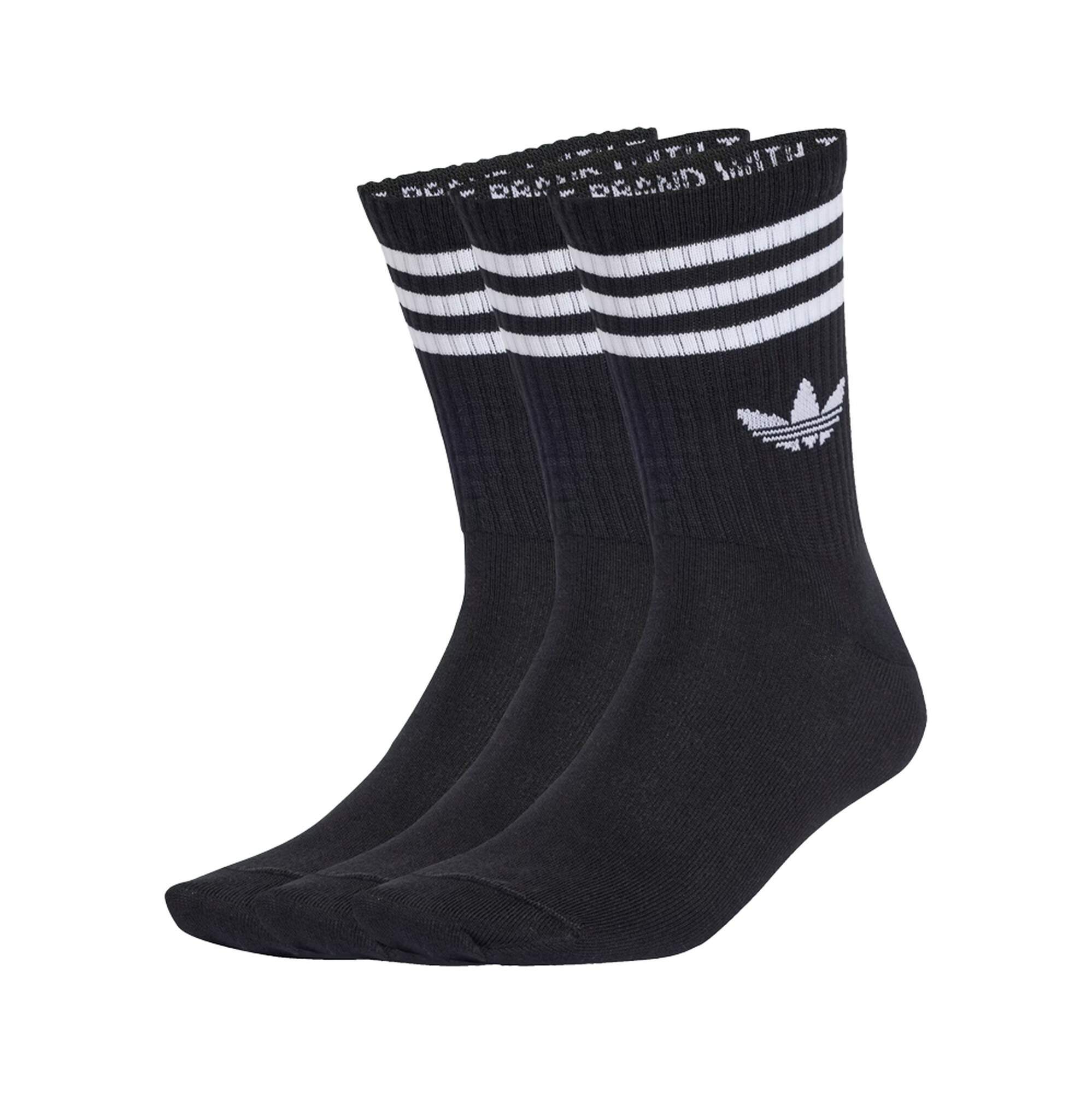 adidas 3-Stripes Crew Socks 3-er Pack