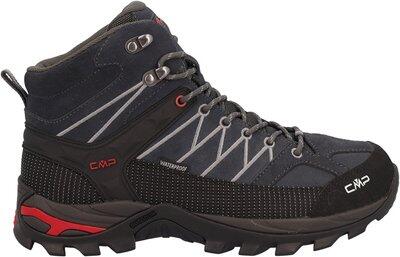 Cmp Herren - Trekkingstiefel Leichtwanderschuhe Rigel Mid Shoes Titanio-Ferrari - Gr. - 42