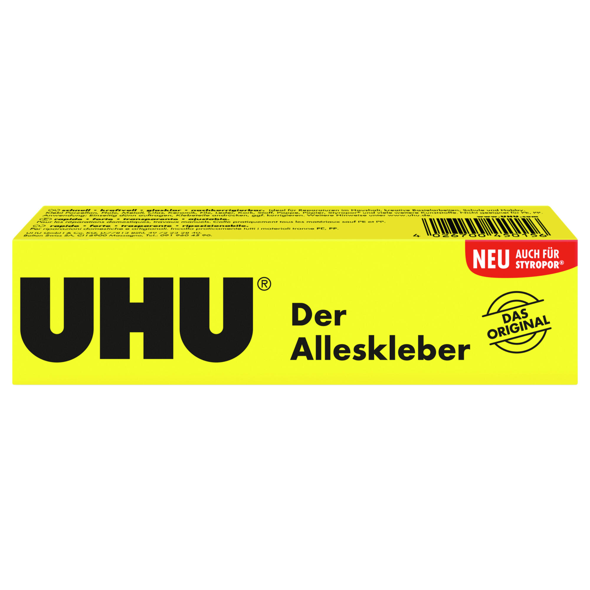 Uhu - Uhu® Alleskleber Nicht Auswaschbar Nicht Nachfüllbar 35G