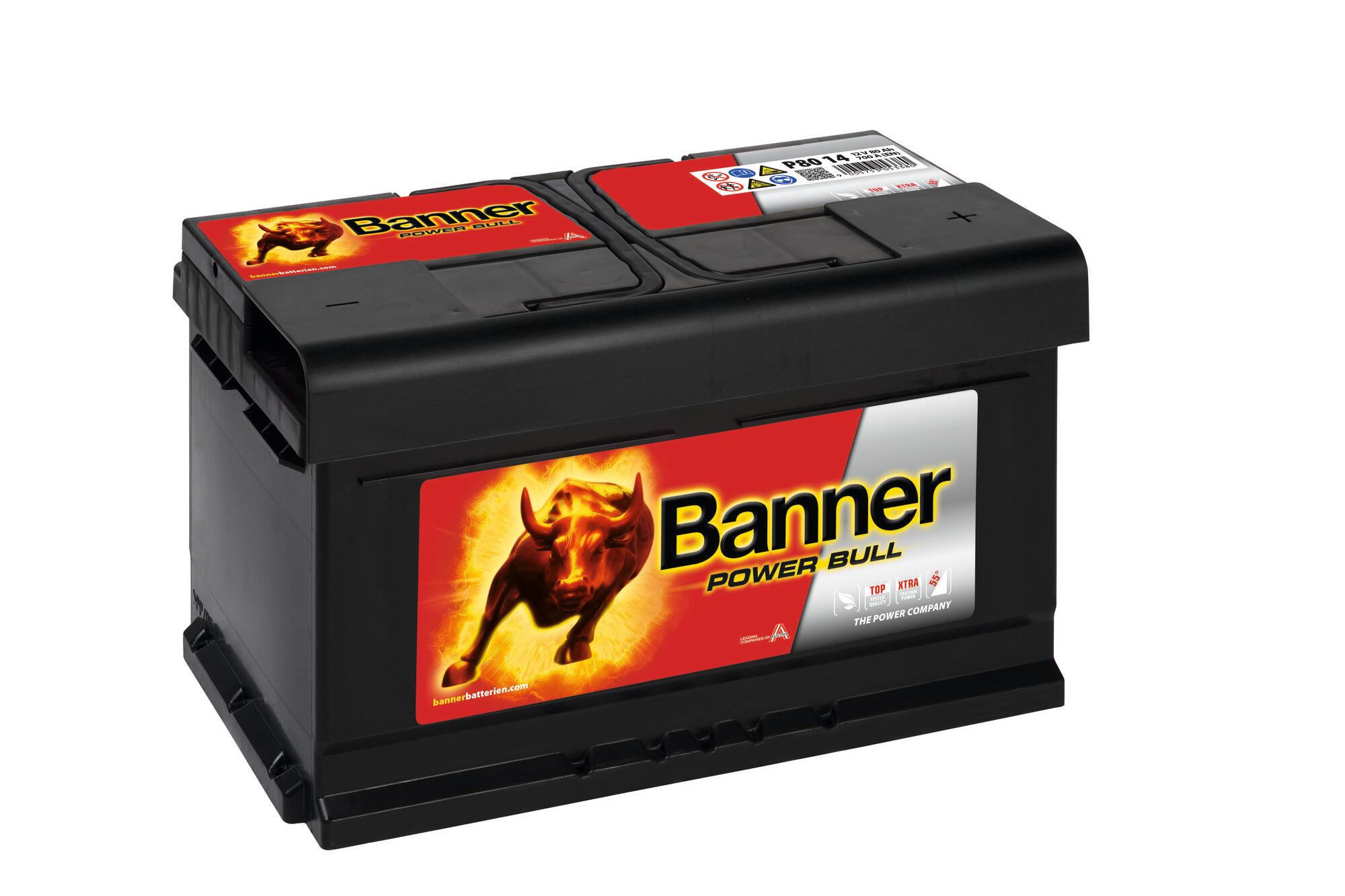 Starter-Batterie 80 Ah / 700 A (EN)Preis inkl. Batteriepfand gemäß §10 BattG