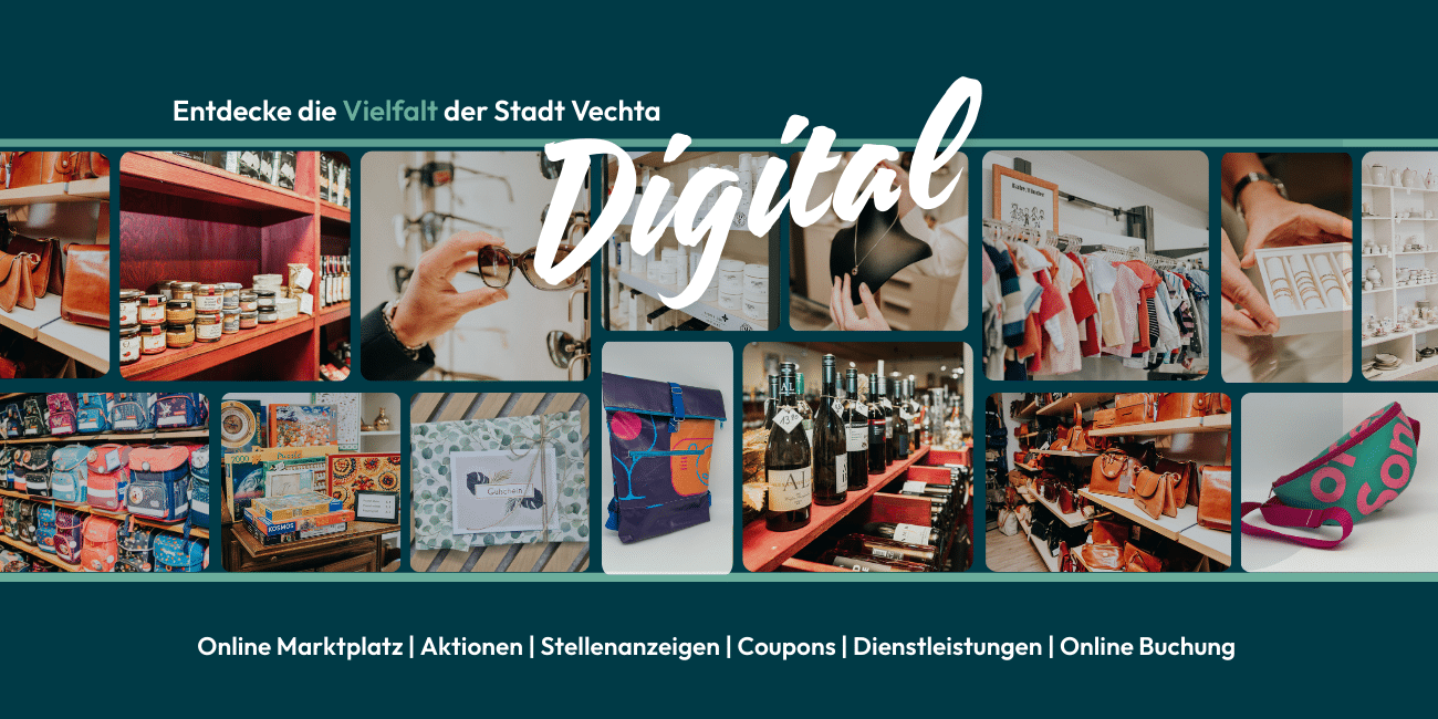Entdecke die Vielfalt der Stadt Vechta digital