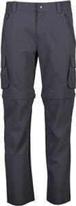 Cmp Herren - Keilhose Man Zip Off Pant Antracite - Gr. - 54