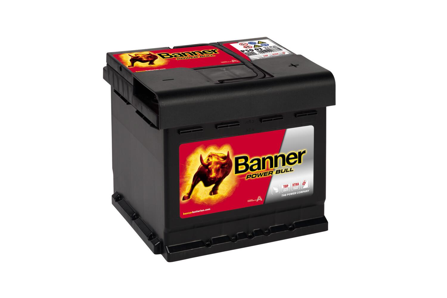 Banner Starter-Batterie 50 Ah / 450 A (EN) Preis inkl. Batteriepfand gemäß  §10 BattG