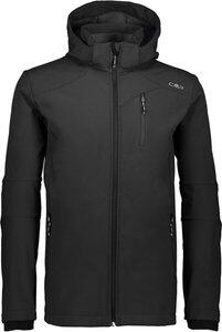 Cmp Herren - Funktionsjacke Kapuzen Softshelljacke - Gr. - 56