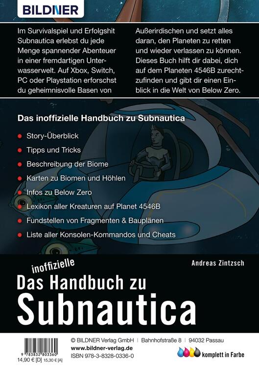 Das inoffizielle Handbuch zu Subnautica, Zintzsch, Andreas