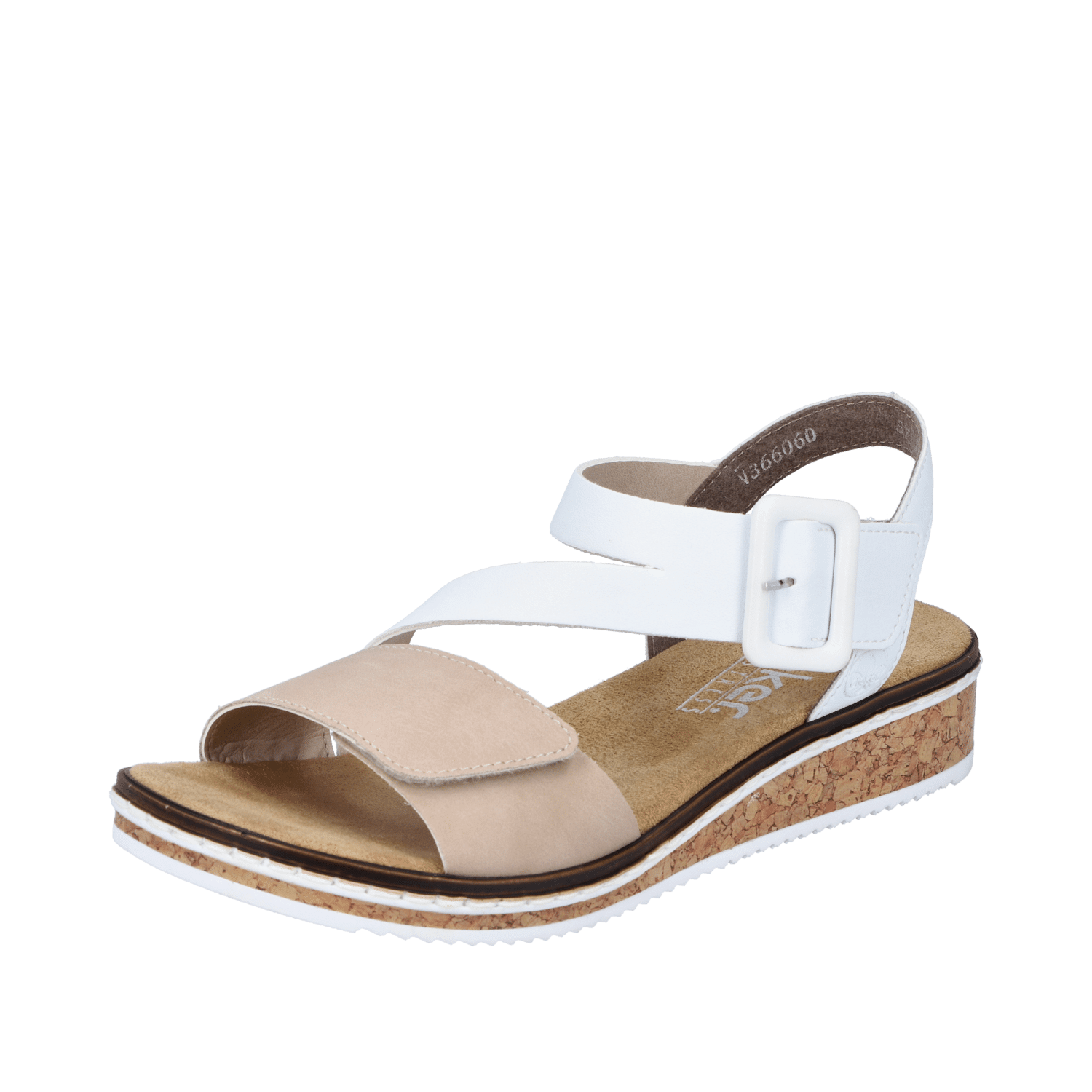 Rieker - Schuhe beige kombi - Gr. - 42
