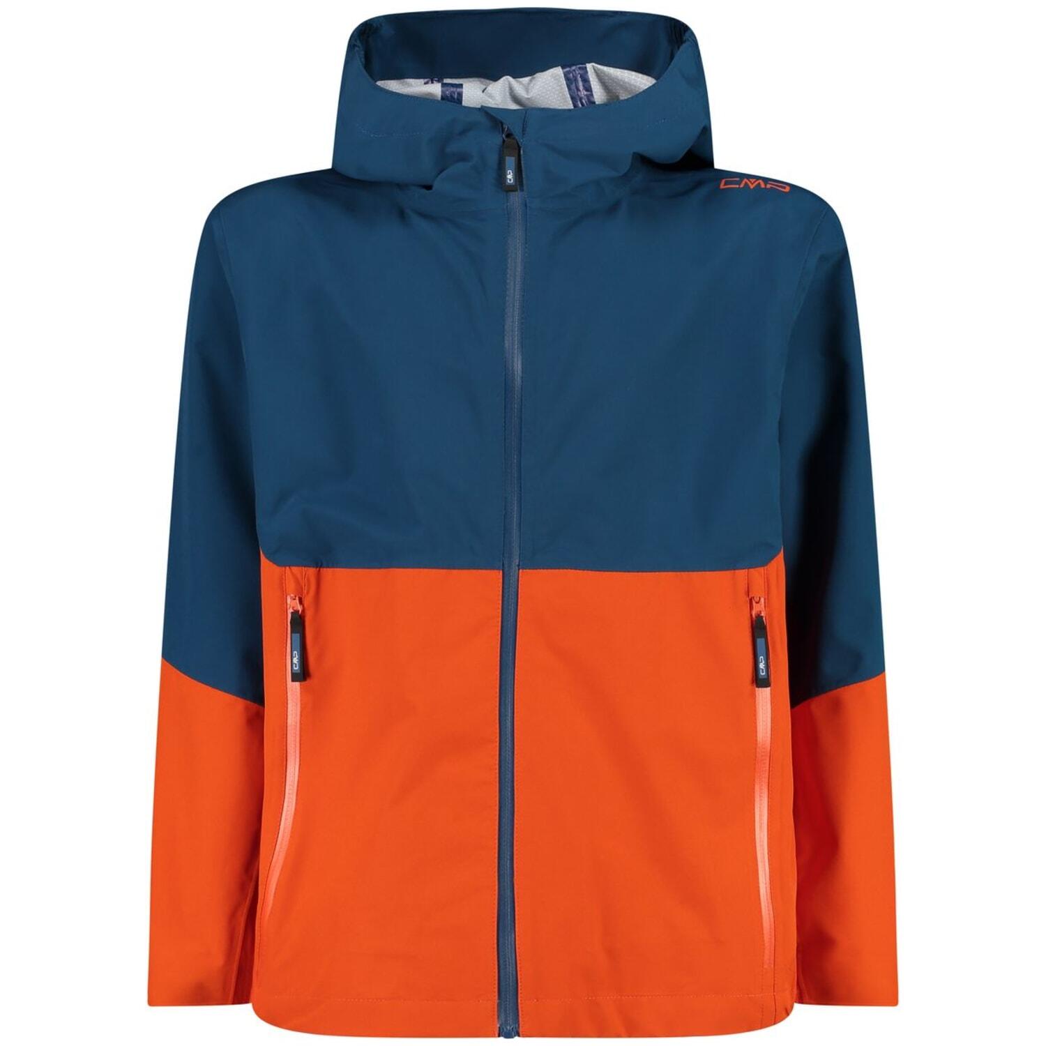 Cmp Jungen Orange - Fix Hood - Gr. - 128