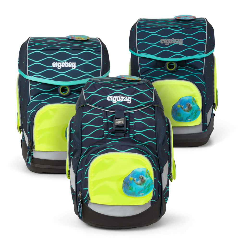 Ergobag Gelb - Fluo Zip-Set