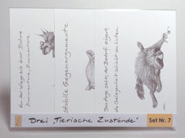 Postkarten Kunst & Design Druckgrafik Illustration Geschenkanlässe Briefpapier grafische Kunst SinnBildWerk