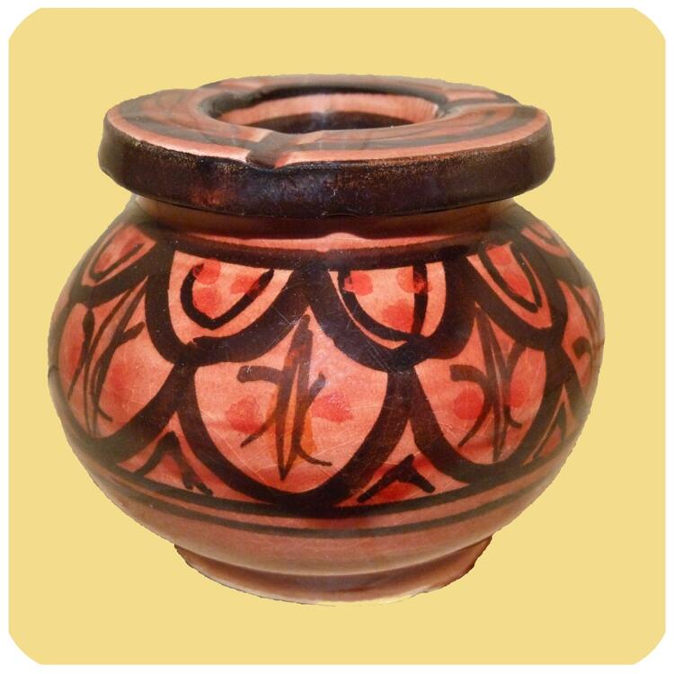 Simandra Marokkanischer Sturmaschenbecher Aschenbecher Keramik