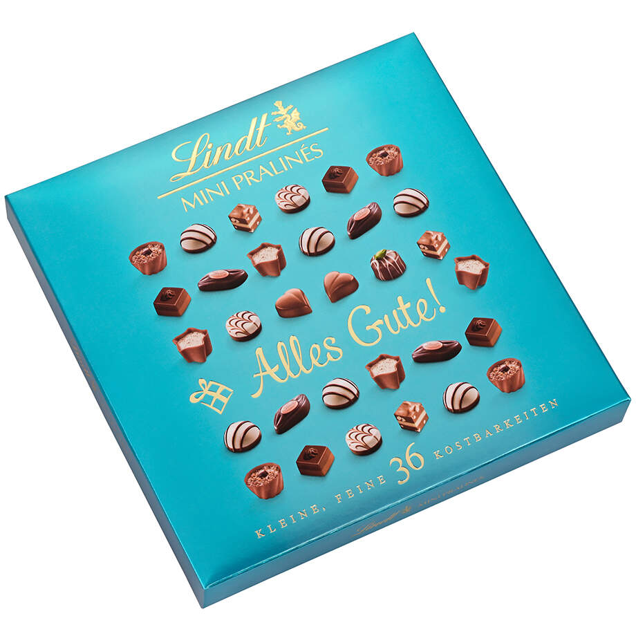 Lindt Lindt MINI PRALINÉS Botschaft 