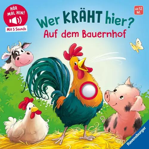 Ravensburger - Wer kräht hier? Auf dem Bauernhof