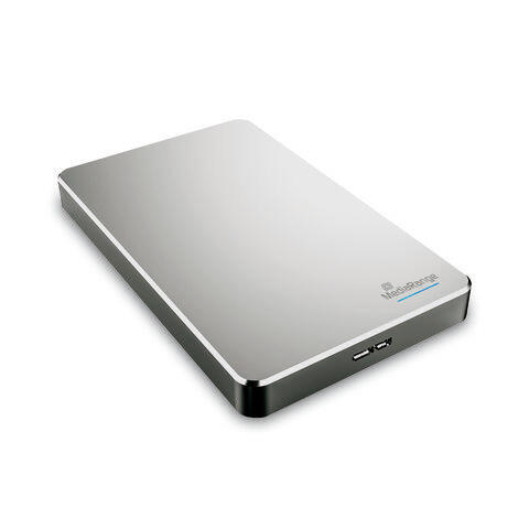 Festplatte extern 2TB silber MEDIARANGE MR997