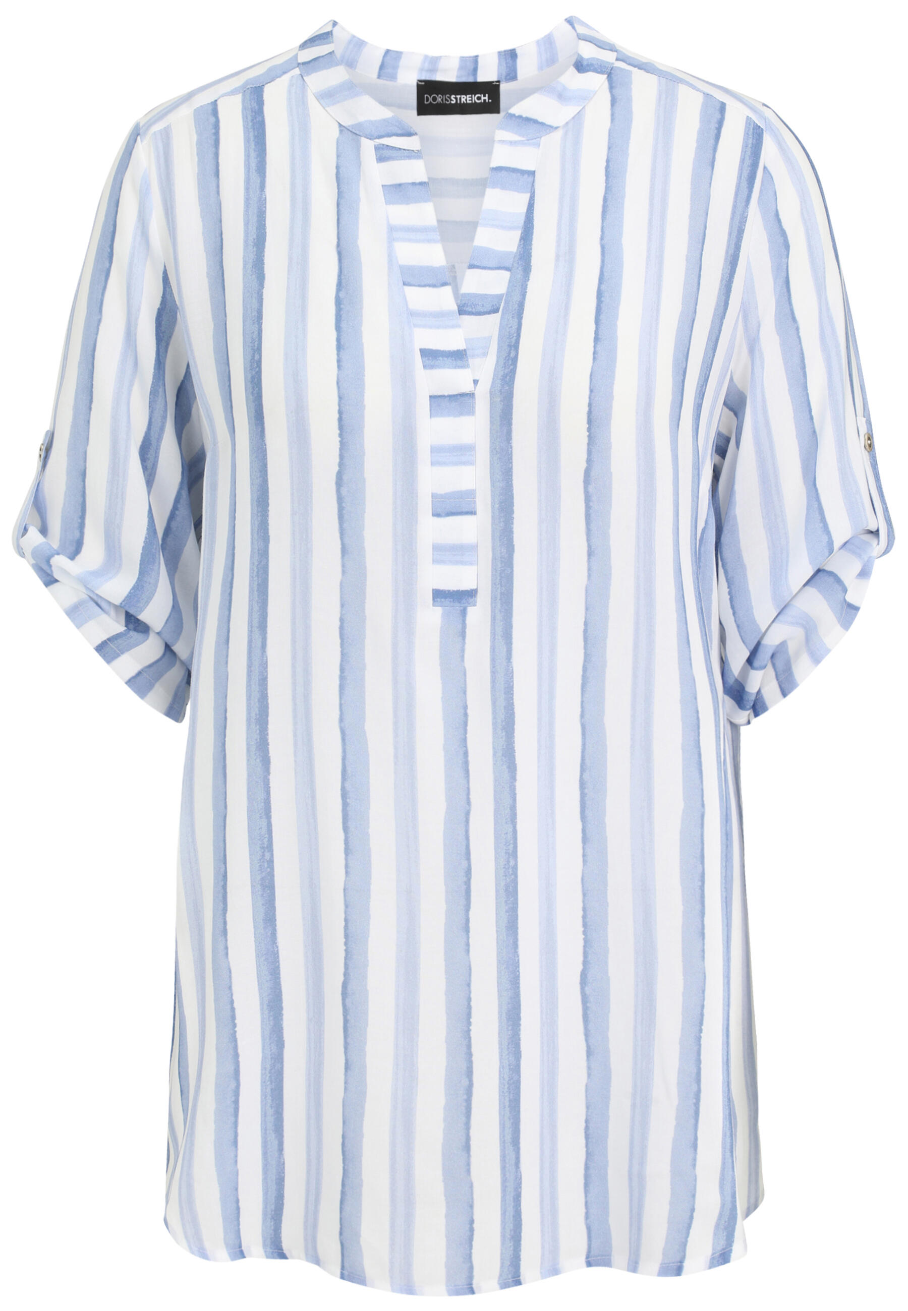 Doris Streich - Bluse Hellblau - Gr. - 46