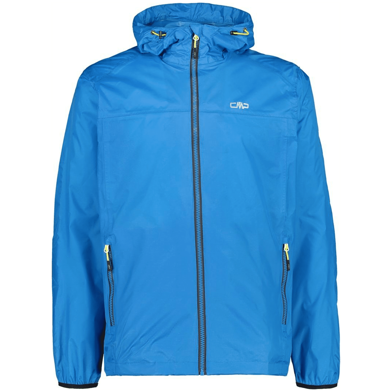 Cmp Blau - Jacket Rain Fix Hood - Gr. - M