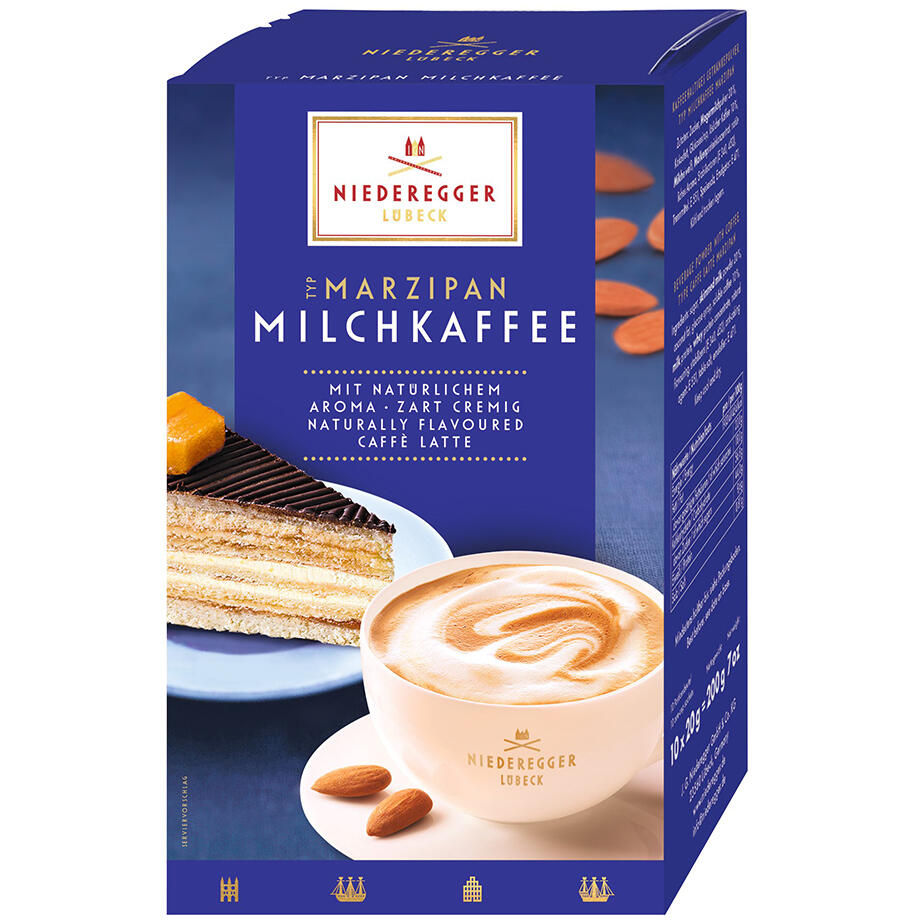 Niederegger - Niederegger Marzipan Milchkaffee 10x20g
