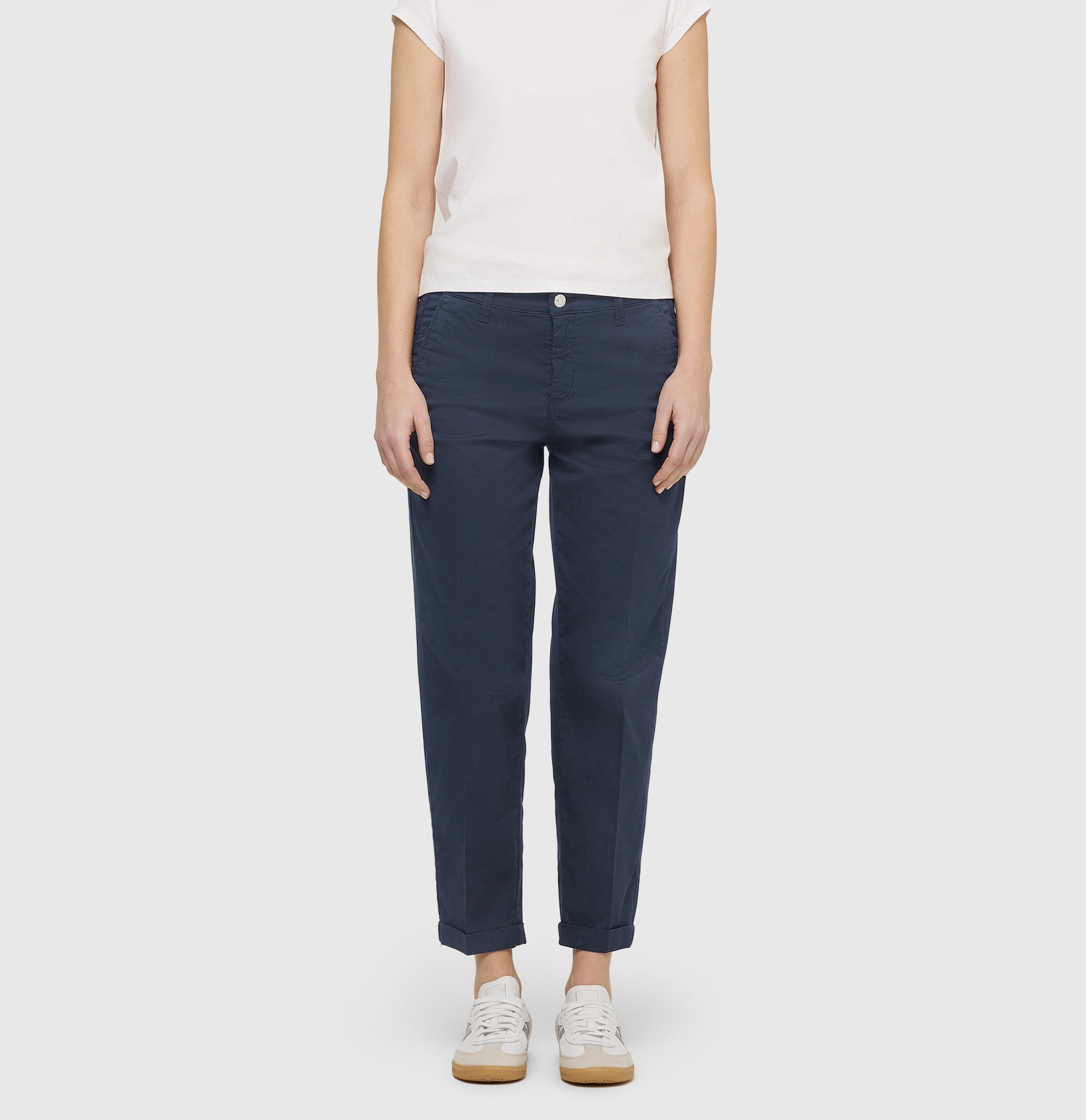 Mac Blau - Jeans - Chino, Authentic Stretch Gabardine - Gr. - 44