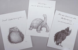 Postkarten Kunst & Design Druckgrafik Illustration Geschenkanlässe Briefpapier grafische Kunst SinnBildWerk
