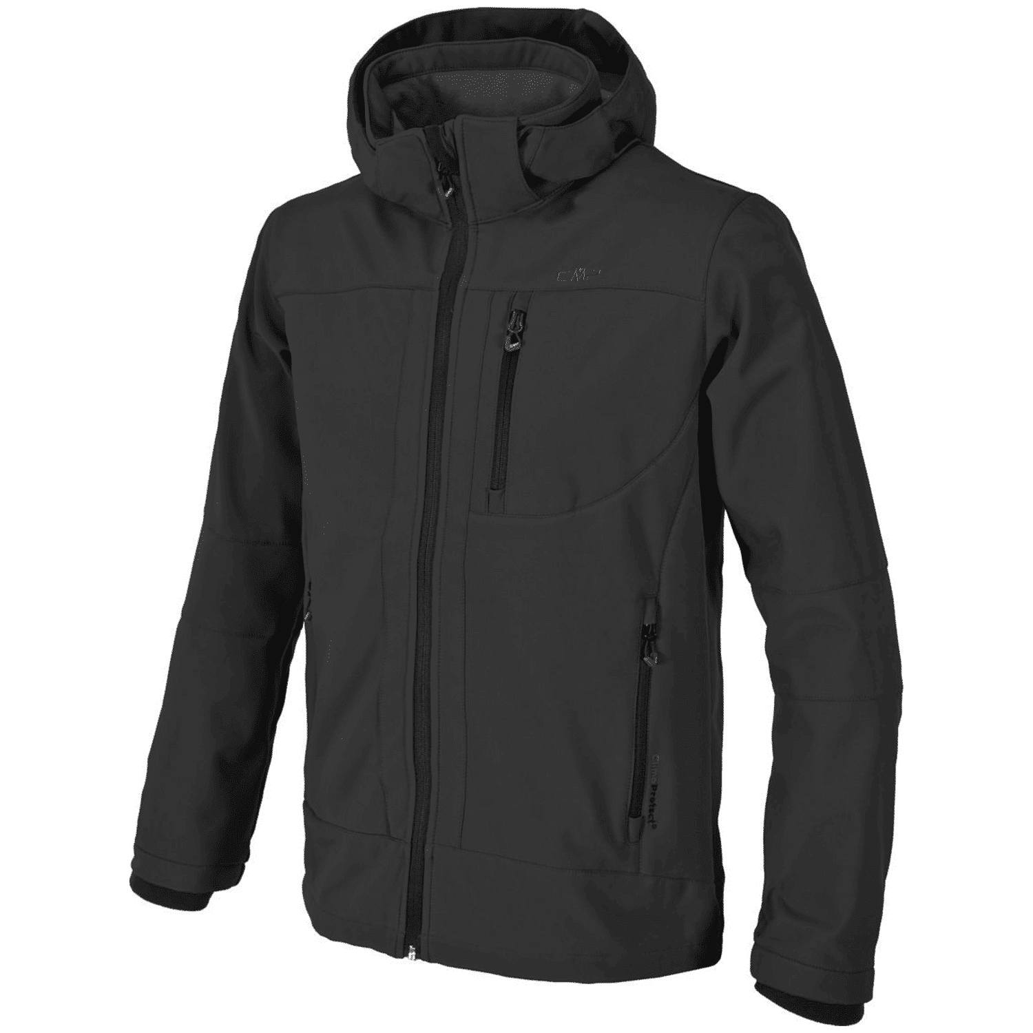 Cmp Schwarz - Zip Hood - Gr. - 48