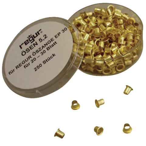 Ösen 250ST messing DR. GOLD RÖ-5,2 REGUR