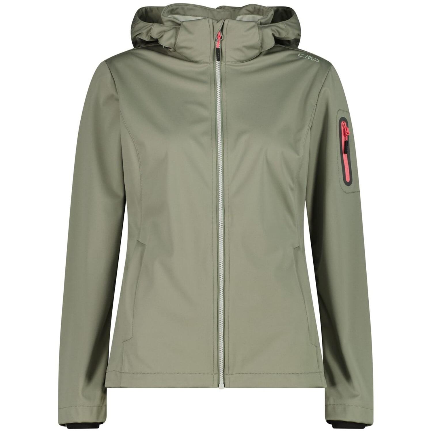 Cmp Damen Grün - Jacket Zip Hood - Gr. - 44