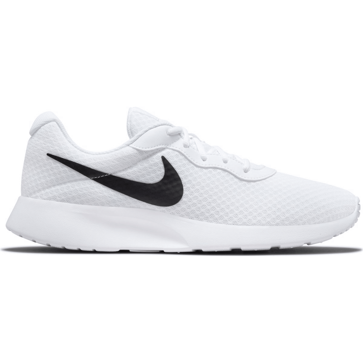 Nike - Tanjun Mens Shoes,White/Blac White/Black-Barely Volt - Gr. - 8 Us