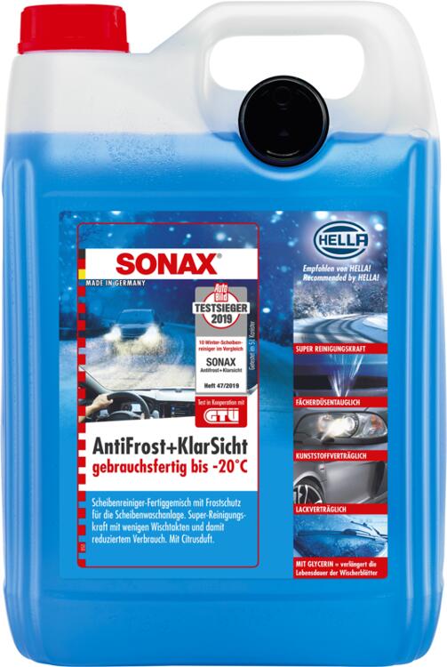 Sonax Sonax AntiFrost+KlarSicht gebrauchsfertig bis -20°C 5 Liter