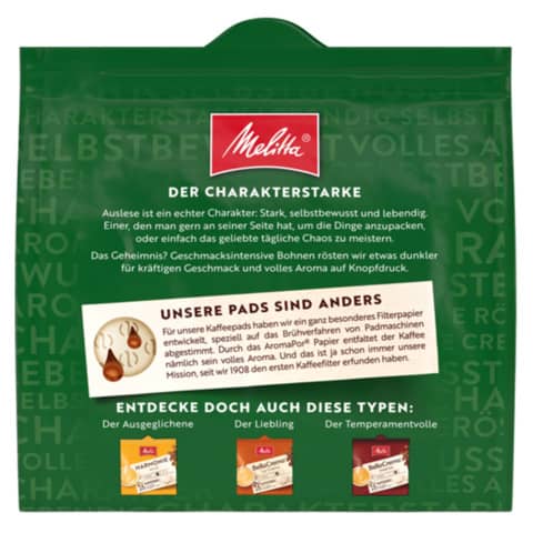 Kaffeepads rund 16ST Auslese MELITTA 1389898002