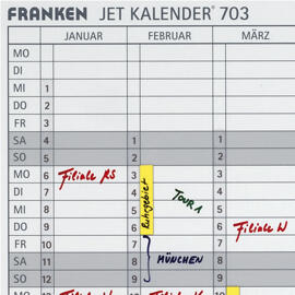 Kalender, Organizer & Zeitplaner FRANKEN