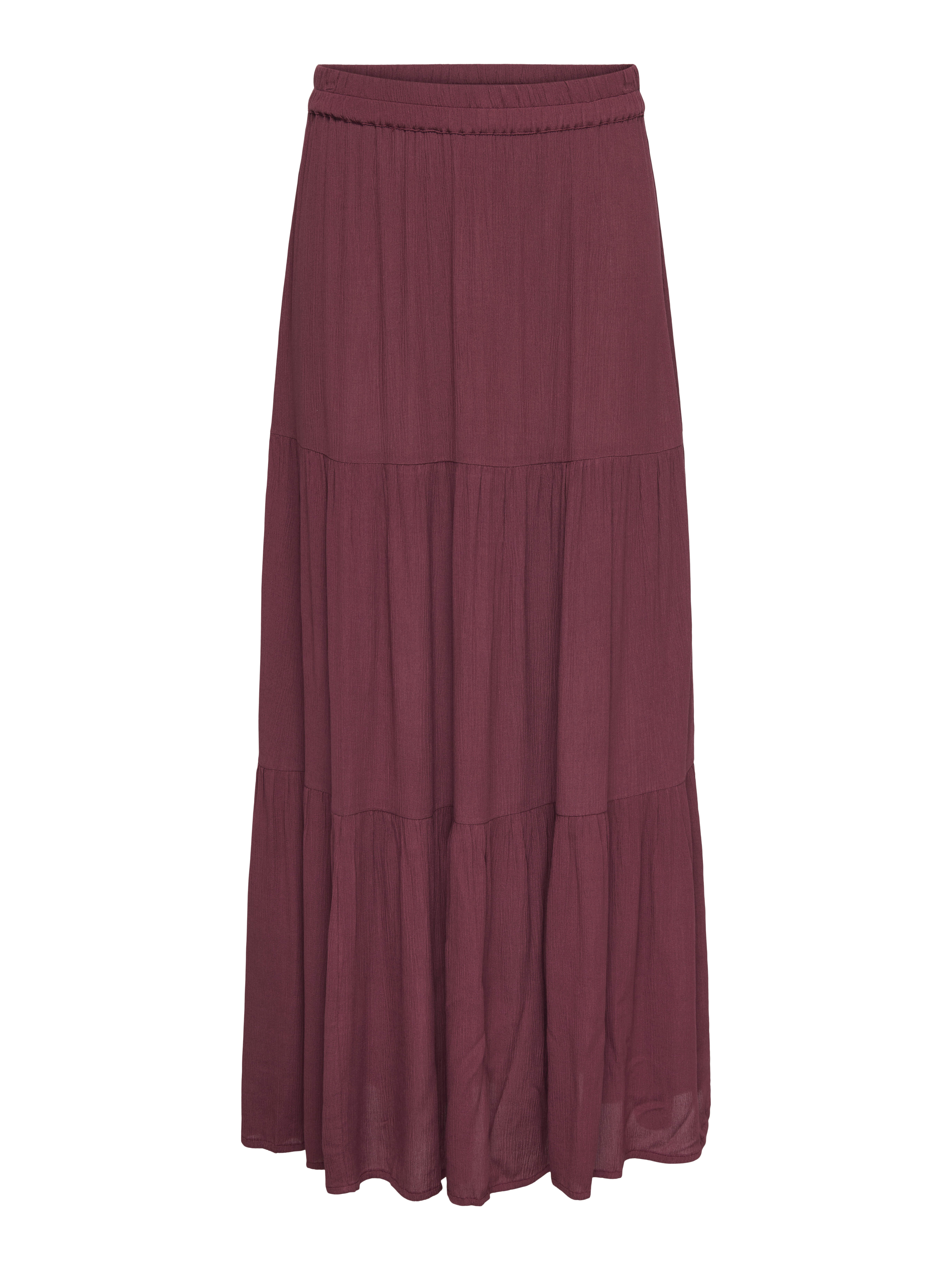 Onlalberte Mw Long Skirt WVN, zwart, L