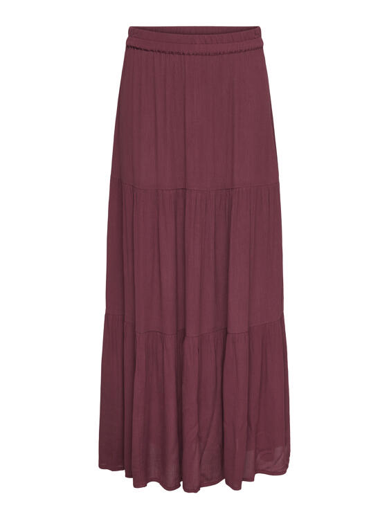 Onlalberte Mw Long Skirt WVN, zwart, L Onlalberte Mw Long Skirt WVN, zwart, L