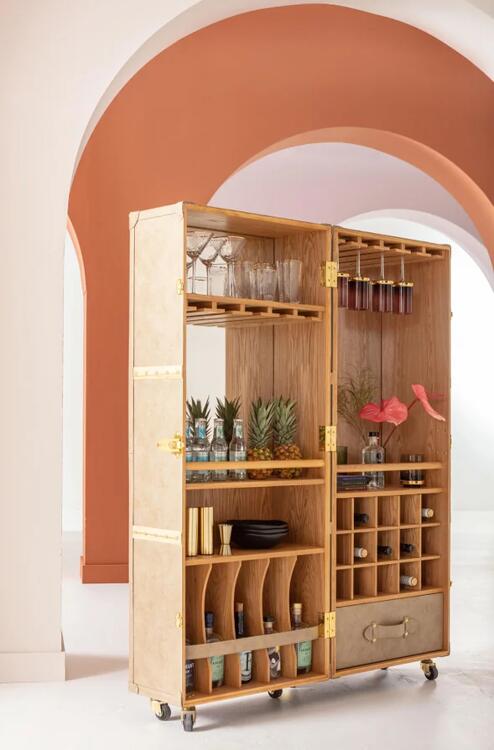 Barschrank Venezia Creme