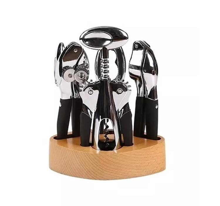 Markenwarenshop-Style Küchenutensilien Küchenhelfer Kochzubehör Set 5-tlg schwarz BM-2501
