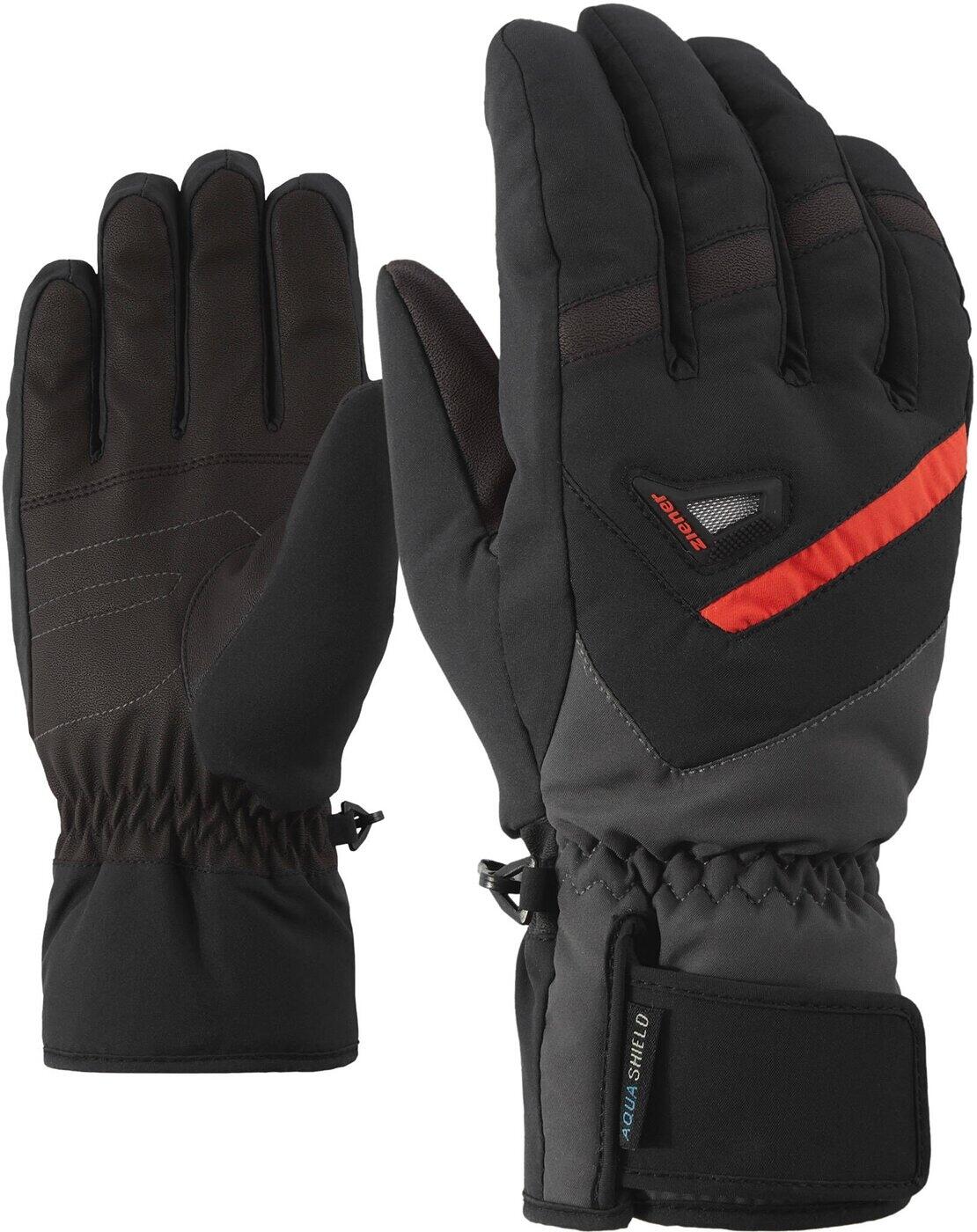 Ziener Ziener alpine 1215 glove black/graphite GARY AS(R) ski 10,5