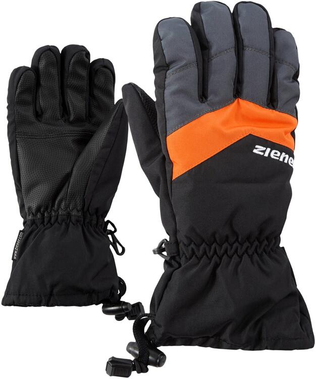 Ziener glove junior LETT AS(R) Ziener 1215 4 black/graphite