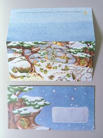 Weihnachten Illustration Papierprodukte Schreibwaren SinnBildWerk