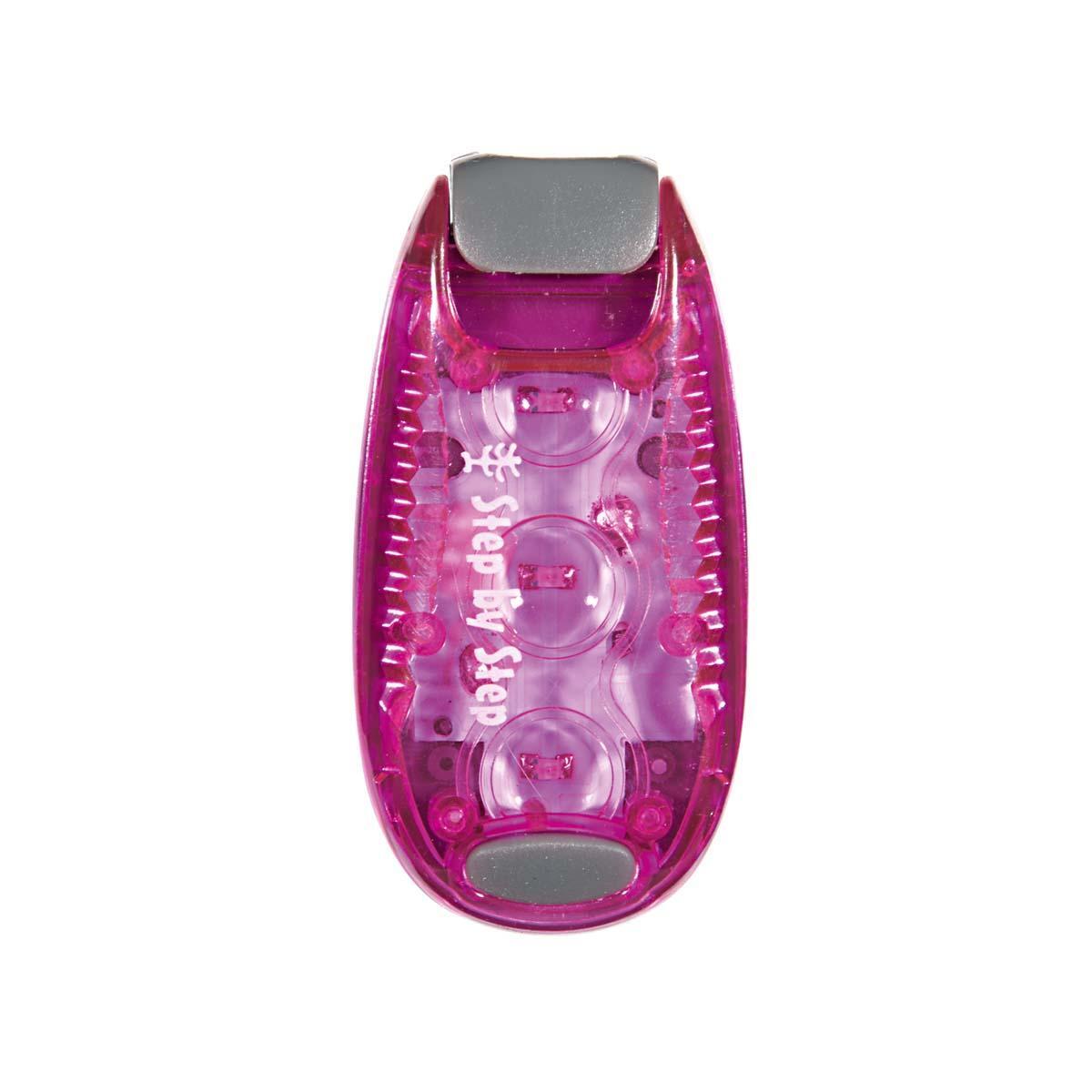 Step by Step - LED-Sicherheits-Klemmleuchte, Pink