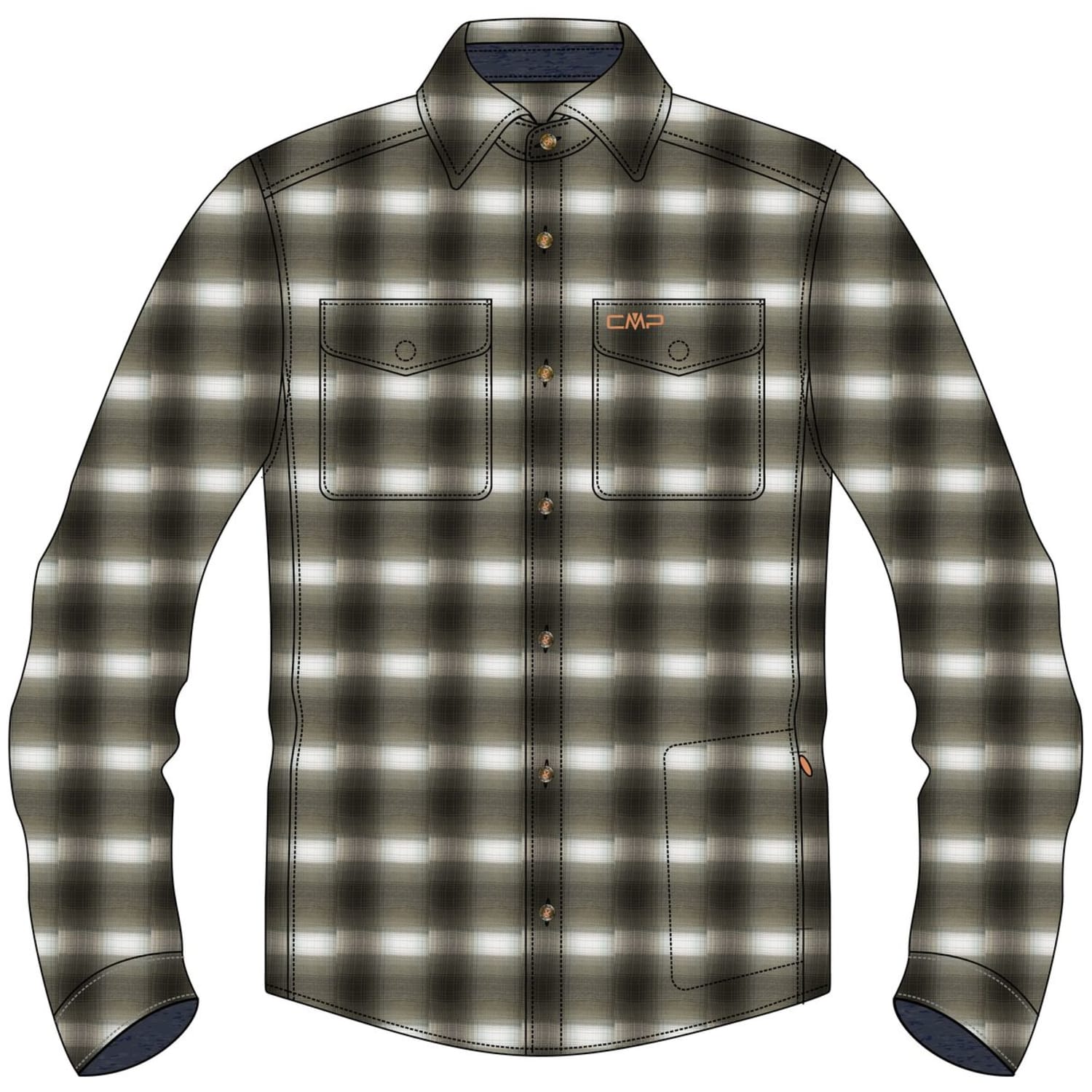 Cmp - Shirt Hellgrün - Gr. - 56