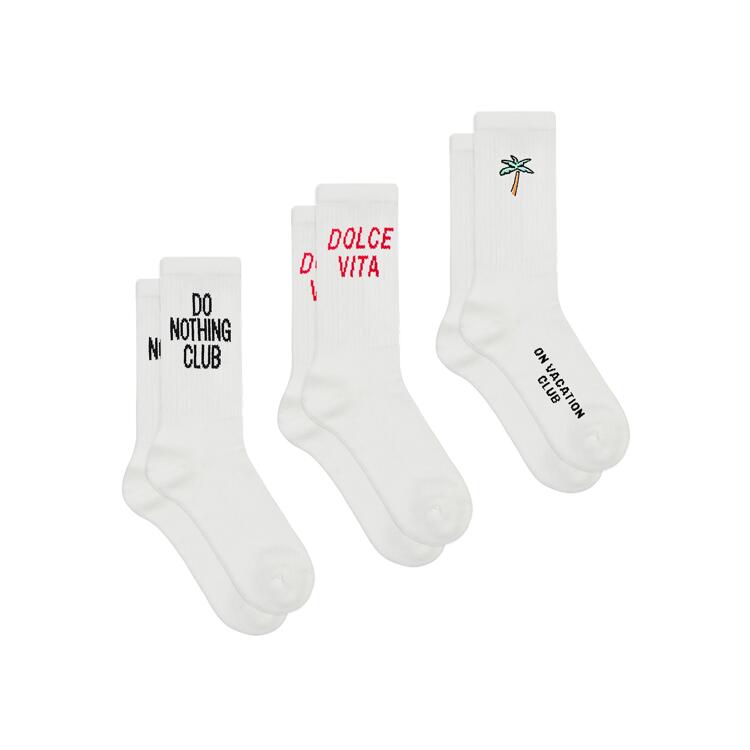 On Vacation All Time Favourites Socks 3-Pack