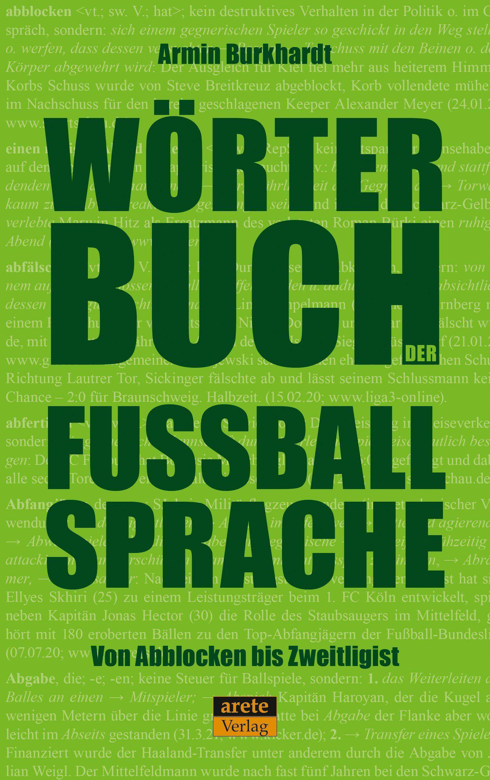 Wörterbuch der Fußballsprache Burkhardt, Armin Einkaufen in Murrhardt