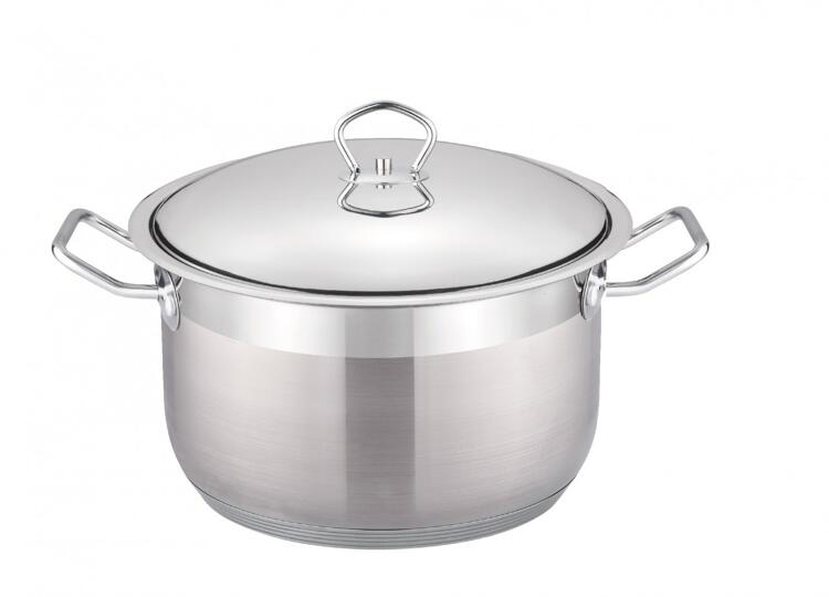 Cheffinger XXL Kochtopf Topf Ø36 Edelstahl mit Deckel 19L Induktion Cheffinger SS36-SH