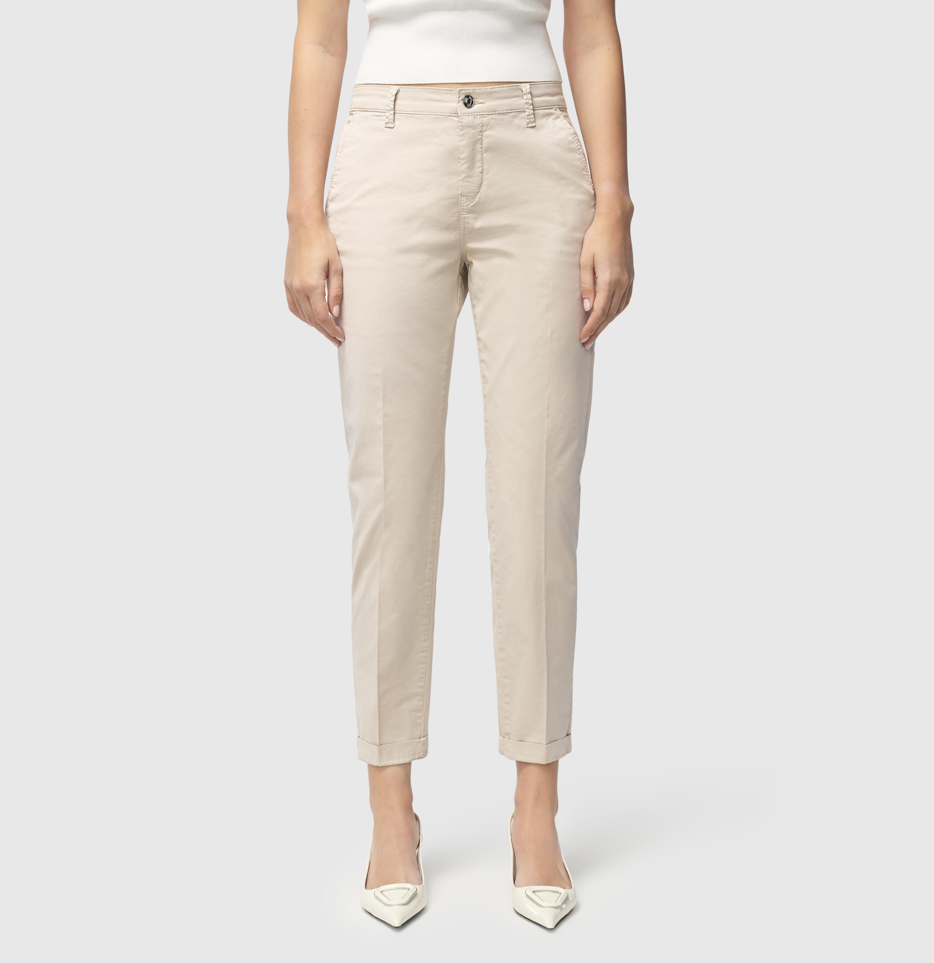 Mac Beige - Jeans - Chino, Authentic Stretch Gabardine - Gr. - 46