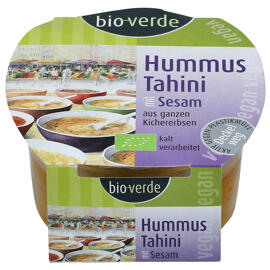 Hummus bio-verde